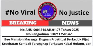Bee Mansion Massage: Dugaan Prostitusi Berkedok Pijat Kesehatan Kembali Terungkap Terkesan Kebal Hukum