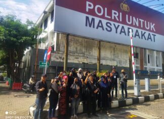 Ketua LCKI Jawa Tengah Mendampingi Masyarakat Akibat Korban Multi Level Di polres Ungaran