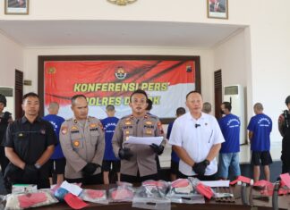 25 Pelaku Kejahatan Diamankan Polres Demak Dalam Operasi Aman Candi 2025