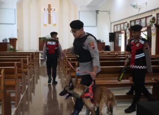 Polres Demak Terjunkan 200 Personel Untuk Amankan Peringatan Kenaikan Isa Al-Masih