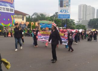 Kirab Merah Putih PNIB di Depok Didominasi Kaum Perempuan, PNIB : Melawan Intoleransi Dengan Toleransi