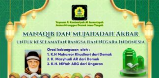 Manaqib dan Mujahadah Akbar Yayasan Al kautsariyah Mranggen Demak, Untuk Keselamatan Bangsa dan Negara Indonesia