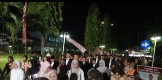 Semarak Iring-Iringan Tumpeng Songo, Pramuka Kwarcab Demak Ambil Peran Penting