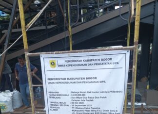 Proyek Videotron Dinas Kependudukan Catatan Sipil Kabupaten Bogor Habiskan Miliaran Rupiah Ditengah Efisiensi Anggaran