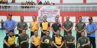 Turnamen Voli ‘Kapolres Cup 2025’ Meriahkan Hari Bhayangkara ke-79 di Demak