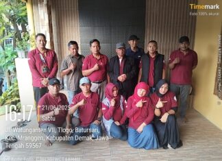 Silaturahmi Bulanan Lembaga Cegah Kejahatan Indonesia( LCKI)