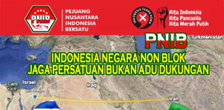 Konflik Iran Israel, PNIB : Kita Negara Non Blok, Jaga Persatuan Jangan Terpecah Belah Dukung Mendukung