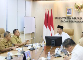 Audiensi Wali Kota Bekasi Menteri Nusron Tekankan Kerja Sama Percepat Sertipikasi Aset Pemkot