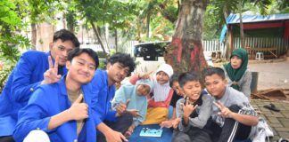 Ilmu Tak Lagi Elit: Mahasiswa UPER Ajak Anak Jalanan Merakit Energi dari Lingkungan Sekitar