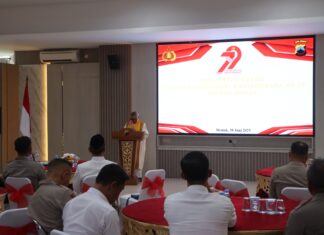 Polres Demak Gelar Do’a Bersama Dalam Rangka Hari Bhayangkara Ke-79