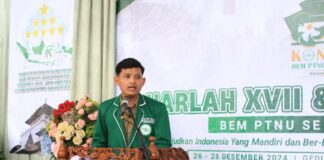 Arya Eka Bimantara Direktur Lembaga Kajian Strategis Dan Advokasi Nasional BEM PTNU Se-Nusantara Menyampaikan Bahwa BEM PTNU Soroti GEOPOLITIK EKONOMI Global