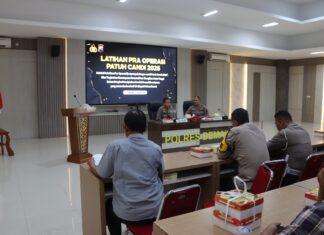 Polres Demak Gelar Latpra Ops Patuh Candi 2025, Siap Ciptakan Kesadaran Berlalu Lintas