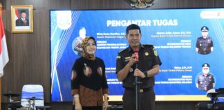 Kejari Depok Gelar Acara Pengantar Tugas 4 Pejabat Struktural