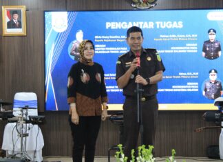 Kejari Depok Gelar Acara Pengantar Tugas 4 Pejabat Struktural