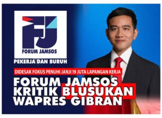BLUSUKAN WAPRES GIBRAN KE PASAR & SAWAH DIKRITIK FORUM JAMSOS, RAKYAT BUTUH 19 JUTA LAPANGAN KERJA