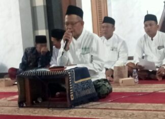 Lailatul Ijtima Perkuat Iman dan Taqwa NU Ranting Kebonbatur Mrnanggen Demak