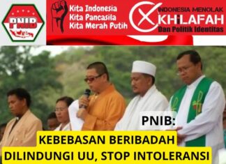 Pembubaran Ibadah Di Padang, PNIB : Agama Tidak Mengajarkan Permusuhan, Kecuali Provokator Berjubah Agama, Galakkan Moderasi Beragama