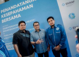 Terpilih kembali sebagai Ketua Umum DPP Gekrafs Kawendra Luktisian “Tancap Gas” Lakukan MoU dengan Kementerian Ekonomi Kreatif. Gekrafs Sumut : Langkah Konkret Ketum Kawe