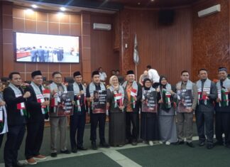 Aksi Penghentian Genosida dan Kelaparan Massal, DPRD Depok tegaskan Dukung kemerdekaan Palestina