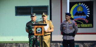 Siap Untuk Selamat, Kodim 0735 Surakarta Gelar Apel Kesiapsiagaan Bencana Alam Tahun 2025