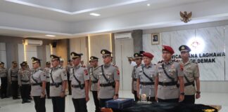 Gelar Sertijab, Kapolres Demak : Mari Bangun Polres Demak Yang Solid