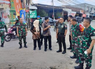 Tim Wasev Irdam IV/Diponegoro Kunjungi Lokasi TMMD Reguler Ke -125 Kodim 0735/Surakarta