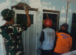 Hari Ini, Sasaran Fisik Pembuatan MCK Umum TMMD Reguler Ke-125 Kodim 0735/Surakarta Capai 65 Persen