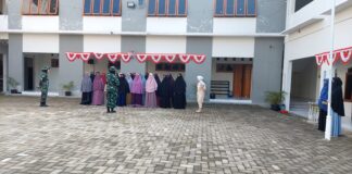 Paskibra MA Darusy Syahadah Dibekali Latihan Intensif Jelang HUT RI ke-80