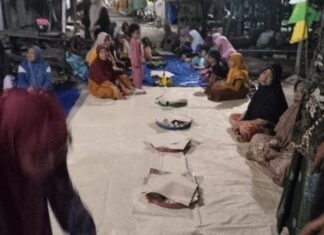 Tasyakuran malam 17 Agustus Di Dukuh bengkung RT01RW 01 Desa Kebonbatur kecamatan mranggen kabupaten Demak