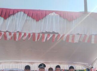 Upacara Peringatan HUT RI Ke-80 di Desa Kebonbatur Kecamatan mranggen Kabupaten Demak Berjalan khidmat dan Sukses