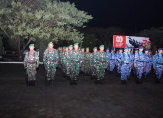 Dandim Boyolali Pimpin Apel Kehormatan dan Renungan Suci HUT ke-80 RI di TMP Ratna Negara