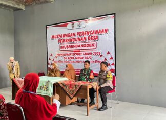 Musrenbangdes 2027 Desa Pakel, Babinsa Andong Tekankan Dukungan TNI untuk Pembangunan Desa