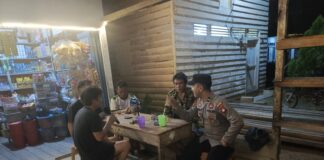 Jaga Kamtibmas, Polsek Air Besar Intensifkan Patroli Malam