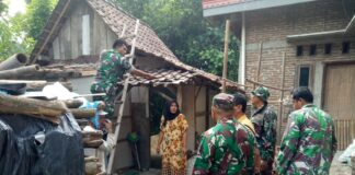 Pasukan Baju Loreng Siap Bantu Rehab Rumah Warga, Wujud Kemanunggalan TNI dengan Rakyat