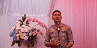 Kapolres Demak Serahkan Bantuan Sumur Bor Kepada Warga Desa Purworejo