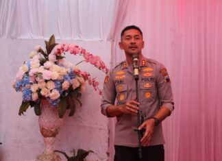 Kapolres Demak Serahkan Bantuan Sumur Bor Kepada Warga Desa Purworejo