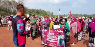 Karnaval HUT RI ke-80 di Desa Bandung Boyolali Semarak, Dandim Boyolali Turut Semangati Peserta