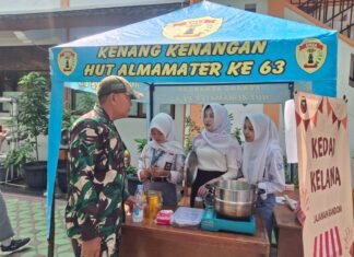 Senyum Sapa Babinsa Dalam Berikan Motivasi dan Dukungan kepada Siswa di SMK N 3 Surakarta