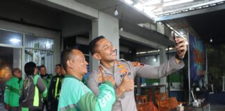 Jaga Kamtibmas, Kapolres Demak Gelar Silaturahmi Dengan Komunitas Ojol