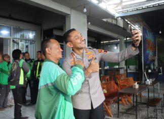 Jaga Kamtibmas, Kapolres Demak Gelar Silaturahmi Dengan Komunitas Ojol