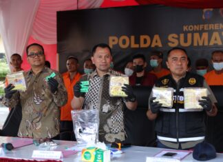 Asta Cita Presiden, Polda Sumut Ungkap Jaringan Narkoba, Selamatkan 2.636.315 Jiwa