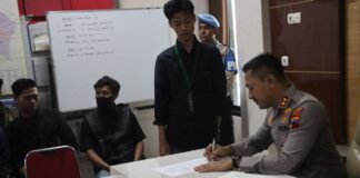 Kapolres Demak Sambut Kedatangan HMI Untuk Menyampaikan Aspirasi