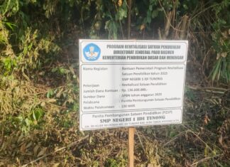 Bau Korupsi di Balik Proyek Pembangunan Rumah Sekolah SMP Negeri 1 Idi Tunong