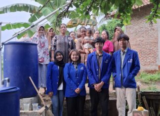 Kembangkan Sistem SABAR: Mahasiswa UPER Bantu Sediakan Air Bersih bagi 150 Rumah Tangga