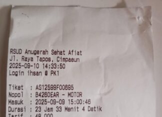 Tarif Parkir Mencekik, RSUD ASA Abaikan Peraturan Walikota Depok No. 7 Tahun 2022