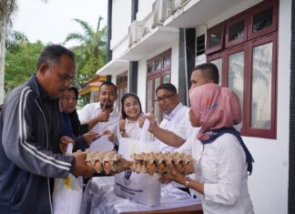 Pasar murah di DPRD Kabupaten Deliserdang pilih Kasih, Warga Mengeluh Para Anggota DPRD tidak Merakyat