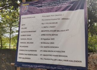 Apakah Turap Perumahan Azelea Akan Bertahan Lama? Kabid SDA Diminta Agar Monitoring Proyek Dilapangan