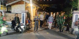 Patroli Gabungan Jaga Keamanan Lingkungan di Boyolali