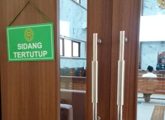 Terdakwa Kasus Cabul, Rudi Kurniawan Anggota DPRD Kota Depok Menanti Vonis Hakim