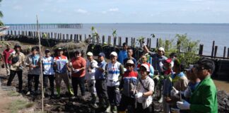 Selamatkan Pesisir Mundam-Dumai, Riau, UPER Galang Kolaborasi dengan Industri dan Pemerintah Daerah